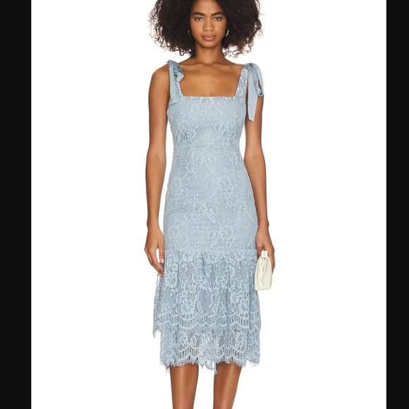 Day Keeper Midi Dress by Lovers and Friends via Revolve - Picture 1 of 3